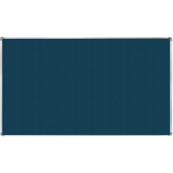 VIC Cork Bulletin Board with Euroframe Design 48"x72" Blueberry